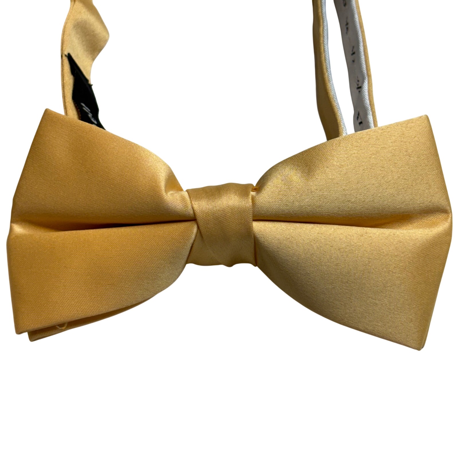 Dobell Bow Tie Mens One Size Sunset Gold Pre-Tied Adjustable Formal Yellow New — image 3 of 8